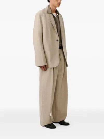 Studio Nicholson Denison Blazer In Brown