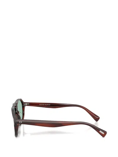 Oliver Peoples Remment Geometric-frame Sunglasses In Gray