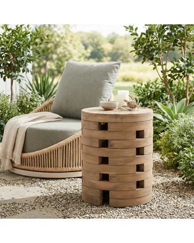 Zuo Modern Mado Side Table In Brown