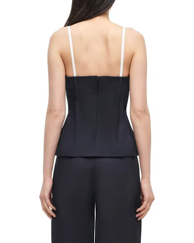 Simkhai Charlee Bustier Top In Black Multi In Black
