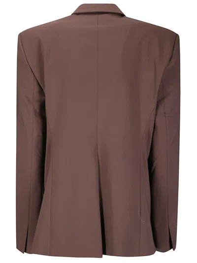 Ottolinger Split-detail Buttoned Blazer In Multi