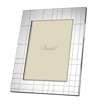 Christofle Graphik Photo Frame In Multi