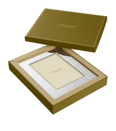Christofle Graphik Photo Frame In Multi