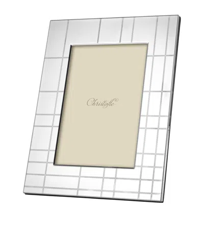 Christofle Graphik Photo Frame In Multi