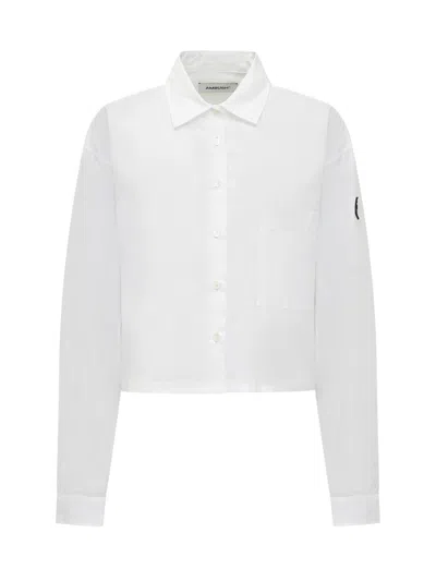 Ambush White Regular Solid Shirt In White