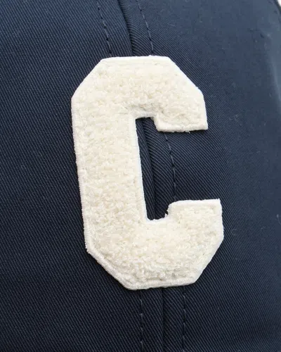 Celine Céline Initial Baseball Cap In Blue