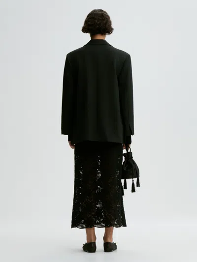 By Malene Birger Adele Einreihiger Blazer In Black
