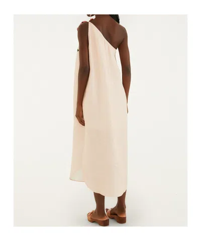 Farm Rio Garden Terrace Pink One Shoulder Maxi Dress Garden Terrace Pink