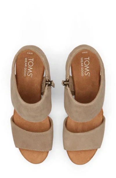 Toms Majorca Platform Sandal In Multi