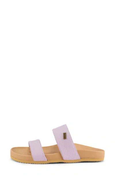 Floopi Double Strap Slide Sandal In Multi