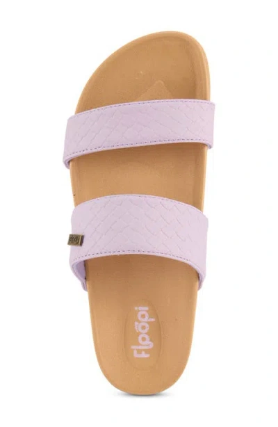 Floopi Double Strap Slide Sandal In Multi