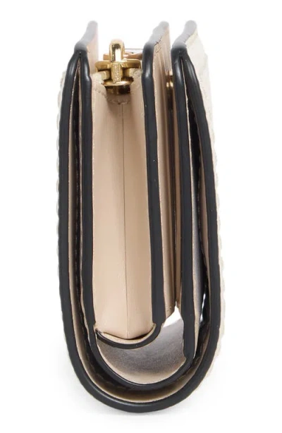 Marc Jacobs Mini Compact Wallet In Neutral