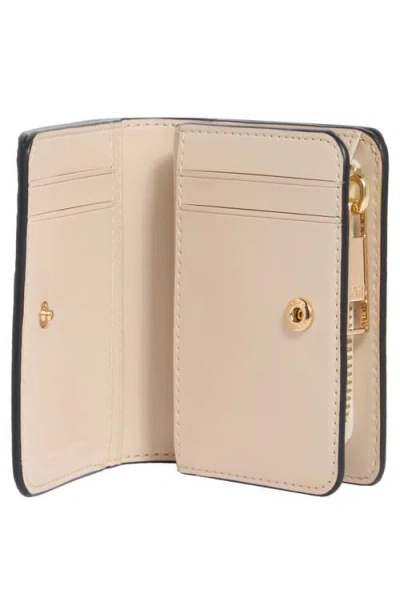Marc Jacobs Mini Compact Wallet In Neutral