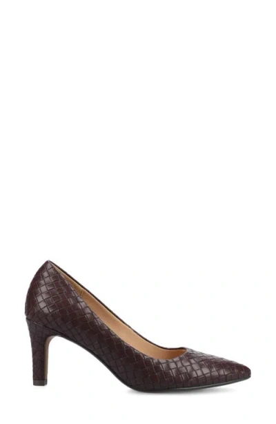Journee Collection Wide Width Scylee Pump In Brown