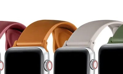 Posh Tech 4-pack Silicone Watchbands In Multi