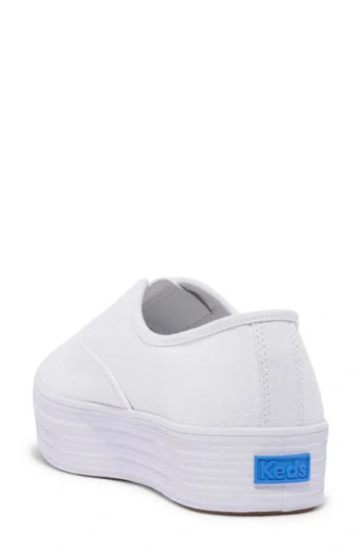Keds ® Point Platform Slip-on Sneaker In White