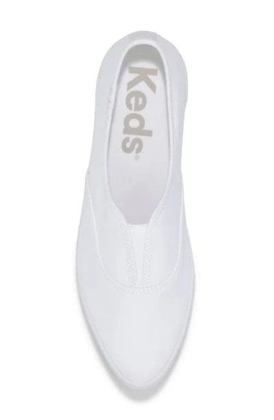 Keds ® Point Platform Slip-on Sneaker In White
