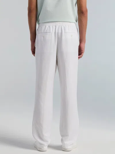 Perry Ellis Men's Straight Leg Pull-on Drawstring Pants In Neutral
