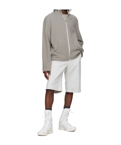 Rier Belt Loop Shorts In White
