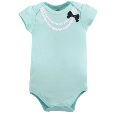 Little Treasure 5pk Bodysuits In Multi