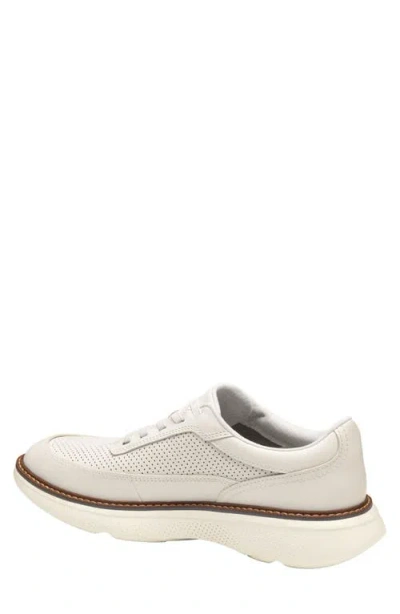 Johnston & Murphy Men's Stretch Lace-up Sneakers In White