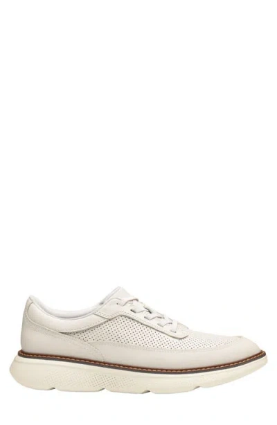 Johnston & Murphy Men's Stretch Lace-up Sneakers In White