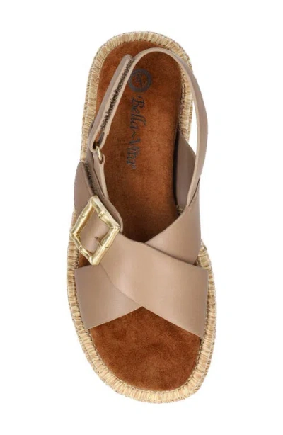 Bella Vita Jaylin Espadrille Platform Sandal In Multi