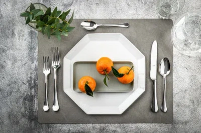 Mepra Moretto Flatware Set In Silver