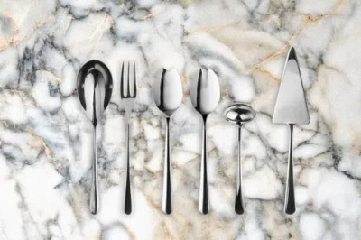 Mepra Neve Flatware Set In Silver