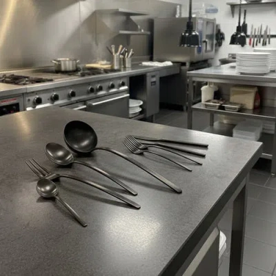 Mepra Due Flatware Set In Gray