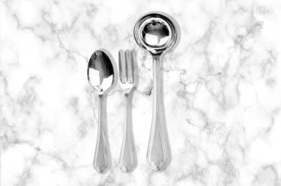 Mepra Leonardo Flatware Set In Silver