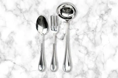 Mepra Perla Flatware Set In Silver