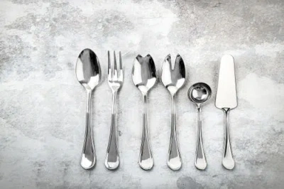 Mepra Boheme Flatware Set In Silver