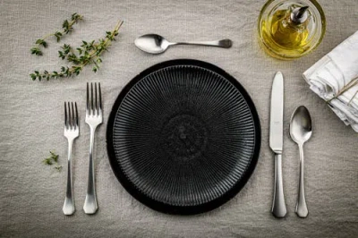 Mepra Moretto Flatware Set In Silver