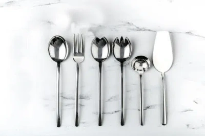 Mepra Due Flatware Set In Silver