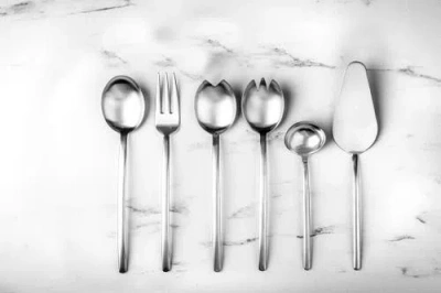 Mepra Due Flatware Set In Silver