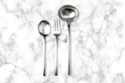 Mepra Due Flatware Set In Silver