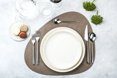Mepra Linea Flatware Set In Silver