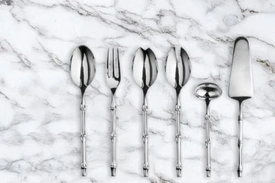 Mepra Bali Flatware Set In Silver