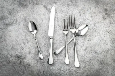 Mepra Moretto Flatware Set In Silver