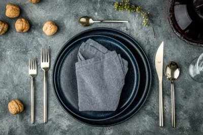 Mepra Due Flatware Set In Gold