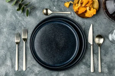 Mepra Linea Flatware Set In Silver