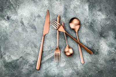 Mepra Linea Flatware Set In Brown