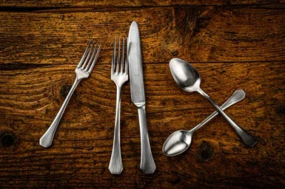Mepra Moretto Flatware Set In Silver