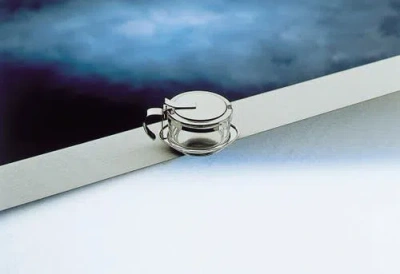Mepra Odeon Parmesan Cheese Basin In Silver