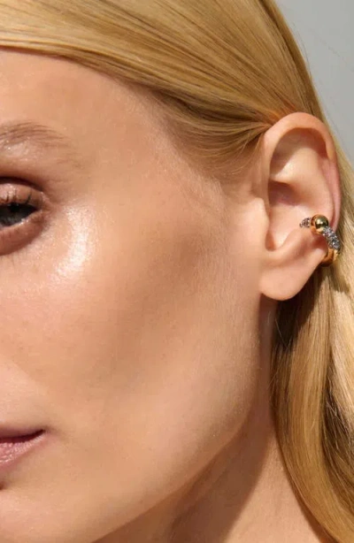 Demarson Tatum Ear Cuff In Gold