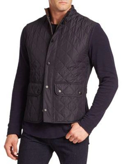 Barbour Lowerdale Quilted Vest In Navy | ModeSens