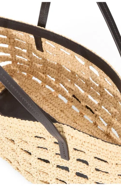 Staud Mini Christos Raffia Tote In Pattern