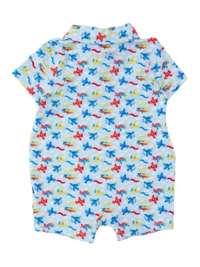 Ruggedbutts Performance Polo Romper In Multi