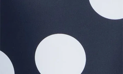 Jacquemus Le Maillot Bastide Polka Dot Swimsuit In Blue